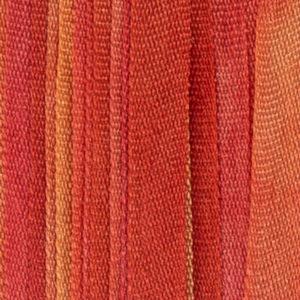 HOB - 7mm Silk Ribbon - 043 - Flame